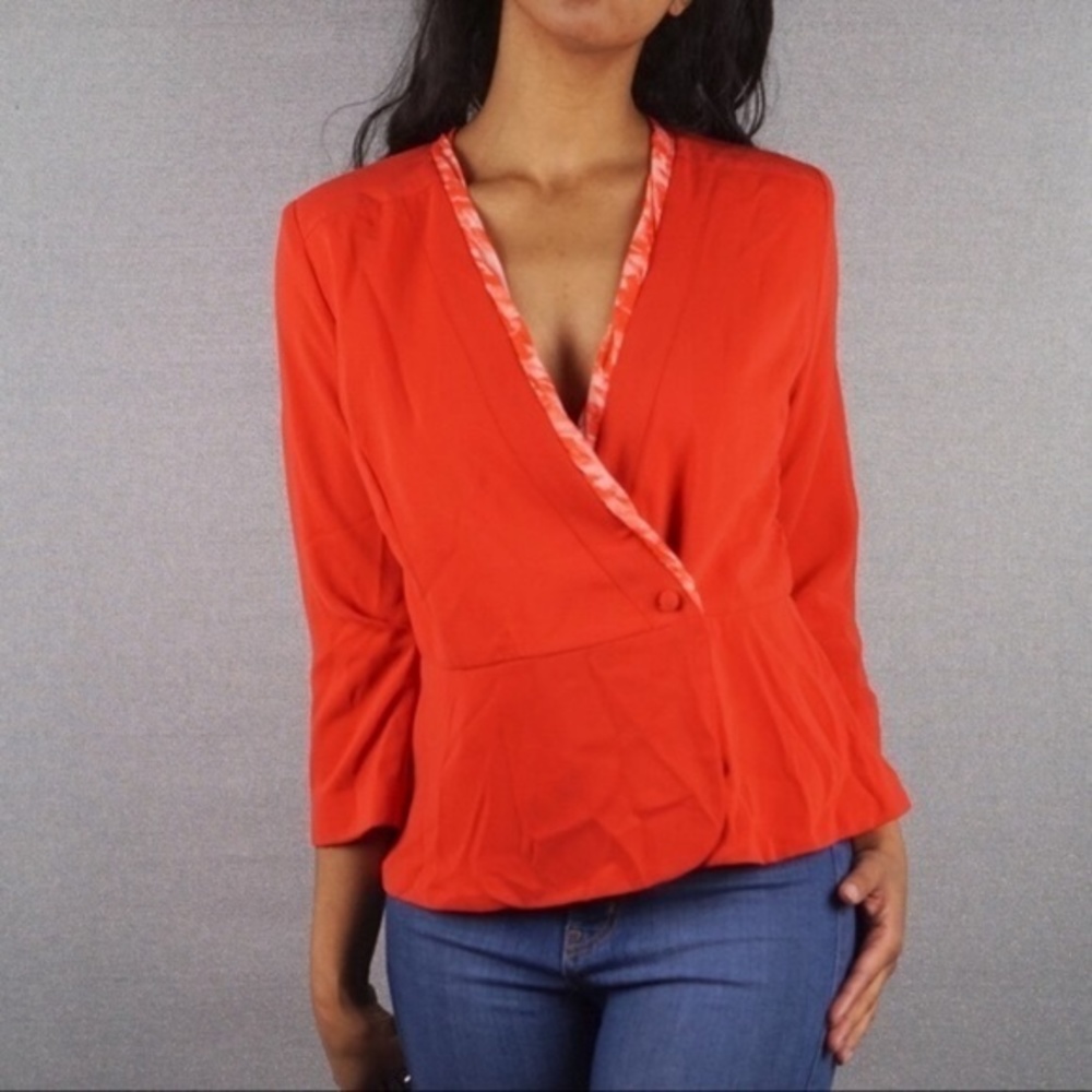 Cabi Wrap Front Grenadine Jane Jacket - Picture 2 of 5